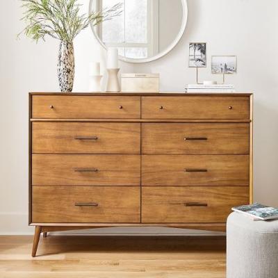 China Storage Mid-Century 6-Drawer Dresser for sale