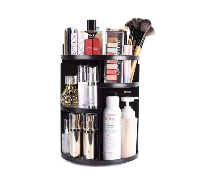 China Hot Sale Large Capacity Makeup Stored Revolving Organizer For Makeup Storage Cosmetic Display for sale