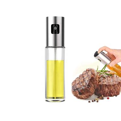 China Hot Selling Viable ABS Oil Sprayer Oil Spray Glass Bottle For Cooking Grilling Roasting Baking for sale