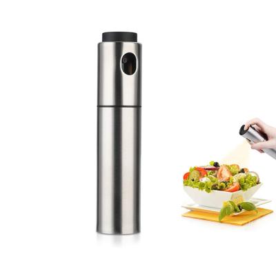 China Hot Selling Sustainable Stainless Steel Oil Bottle Olive Oil Sprayer Mister Oil Sprayer For Kitchen BBQ for sale