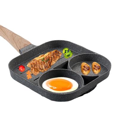 China Minimalist Three In One Egg Stone Stick Medical Cookware Non Set Frying Pan Set Pots and Pans for sale