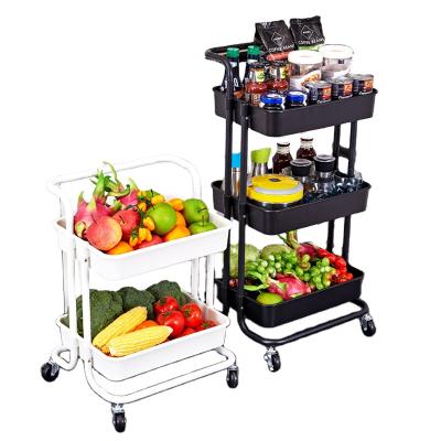 China Minimalist Hot Selling Motion Cart Racks Kitchen Storage Racks Kitchen Accessories for sale