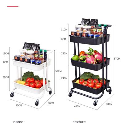 China High Quality Minimalist Wheeled Kitchen Tools Racks And Storage Rack Cabinet Kitchen Storage Racks for sale