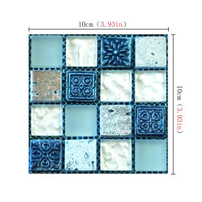 China Hot Selling Mosaic Wallpaper Home Wall Sticker Creative Wall Sticker Decor Self-adhesive Wallpaper for sale