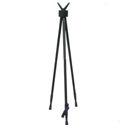 China Aluminum+PVC Rifle Tripod Chasing Bracket Shooting Stick V Yoke With Aluminum Design for sale