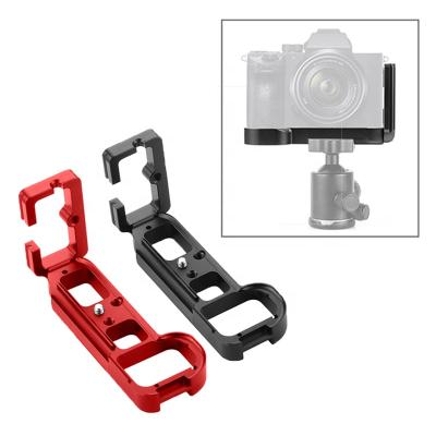 China 1/4 Inch Vertical Shoot Quick Release L Form Plate Bracket Base Mount For Camera 13*11*6 cm for sale