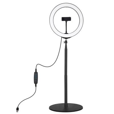 China 10.2 Inch Multifunctional Ring Light With Tripod Stand Adjustable Size for sale