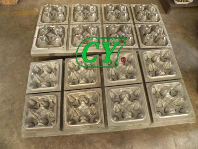 China Tecnologia dimensional de Tray Egg Tray Mould Three do café da celulose à venda