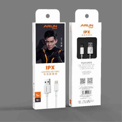 China Fast charging speed Amazon explosion ARUN zhi 2 apply to phone 1m phone cables fast charging charging data cable for sale