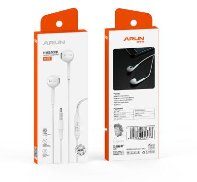 China Amazon Best ARUN Wired Earphone M29 3.5mm Wired Earphone Stereo Light Weight Earphone Selling Earphones for sale