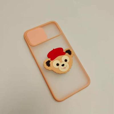 China Fashionable Cute Cartoon Mobile Phone Airbag Bracket Telescopic Bracket for sale