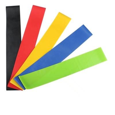 China 2021 New Resistance Bands Exercise Elastic Loop Band Set Anti Slip Fitness Bands Physiotherapy Stretching Practicing 76*8cm for sale