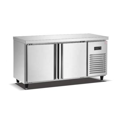 China Single-temperature stainless steel workbench refrigerator cooler for sale