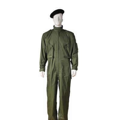 China 2021 High Quality Durable Military Green Flying Suit Pilot Coverall Anti-Static for sale