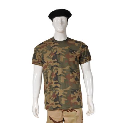 China China Men's Breathable Army Camouflage Camouflage Military T-Shirt for sale