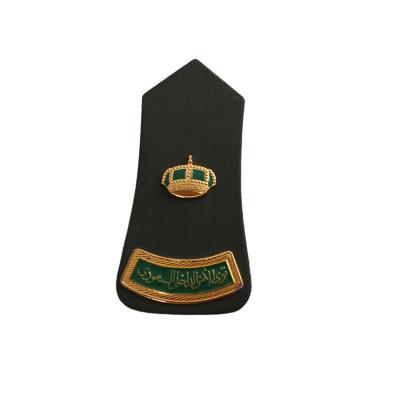 China For New Uniform Decoration Accessories Shoulder Board Sale Uniform Epaulettes for sale