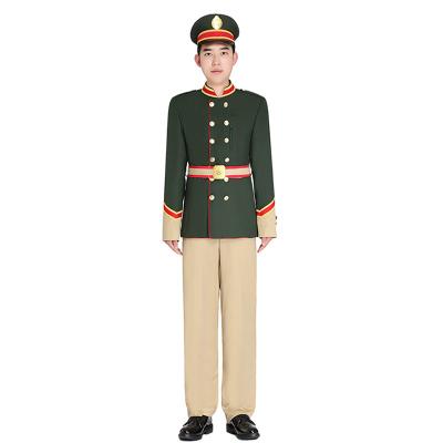 China 2021 anti-static new design military uniform ceremonial uniform for sale