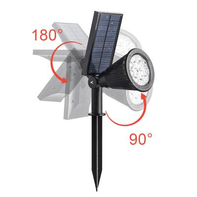 China Garden/LANDSCAPE/park Outdoor Waterproof Adjustable Modern Landscape Light IP65 Drop Shipping Solar Lawn Lamp Led Garden Light for sale