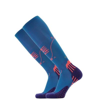 China Custom Quick Dry Breathable Sports Designer Factory Socks Compression Athletic Running Socks Promote Blood Circulation for sale