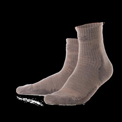 China Wholesale Breathable 100% Merino Wool Warm Winter Trekking Quarter Quarter Outdoor Rise Sock Women And Men Socks In 1 Pairs for sale