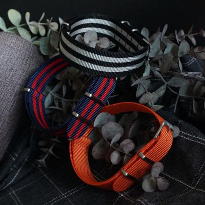 China Durable 24mm Nylon Watch Strap High Quality Trendy NATO Watchband Fashion Watchband 18mm 20mm 22mm Best for sale