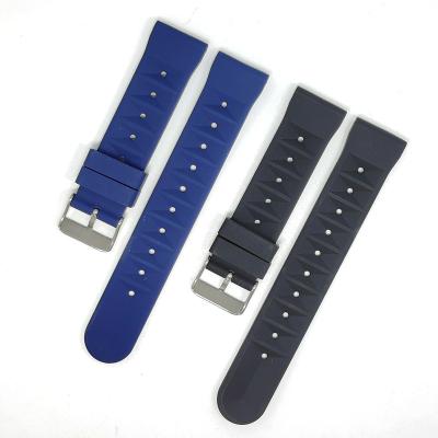 China 20mm 22mm Fluorine Rubber Wafel Band Hoge Kwaliteit FKM Waffle Rubber Belt for sale