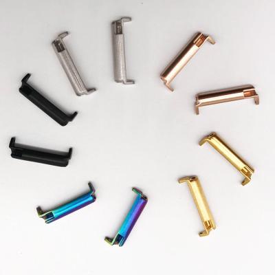 China Used For Watch Band Wholesale 316 Stainless Steel Adapter For Fitbit Versa 1 2 Inspire Watch Band Connector for sale