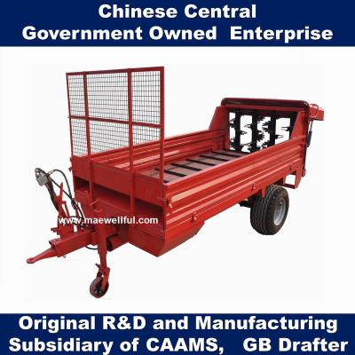 China High Efficiency Tractor Trailed Fertilizer Spreaders for sale