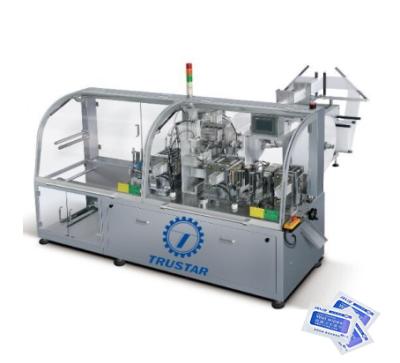 China Hotels CE Automatic Alcohol Pad Packing Machine Disinfecting Wet Wipes Making Machine for sale