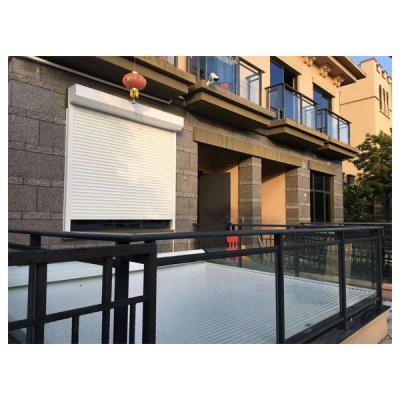 China Double Layer Residential Electric Aluminum Roller Shutter for sale