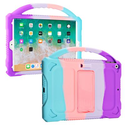 China Multicolor Premium iPad Silicone iPad 5th 9.7 / 6th Kids Safe For Kids (2017/2018) Silicone Case Compatible With iPad 2 Pro 9.7 Air To Air Protective for sale