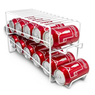 China Sustainable Soda Box Beverage Dispenser Rack Soda Cans And Holds Canned Foods Rack for sale