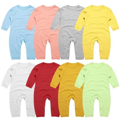 China Muslin100% Cotton 100% Cotton Baby Long Sleeve Pajamas Baby Clothes Romper Baby Clothes With Great Price for sale