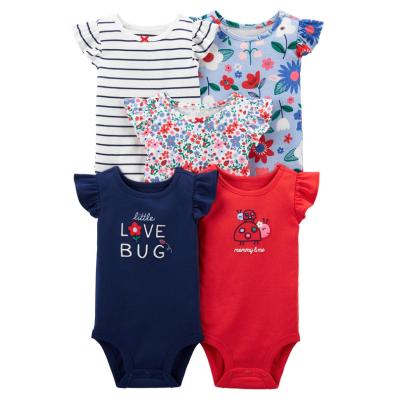 China 100% Cotton Manufacturing Organic Baby Rompers Clothes Newborn Baby Clothes Baby Onesie Made in China for sale