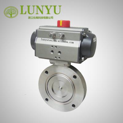 China GIQ General High Pressure Vacuum Pneumatic Butterfly Valve for sale