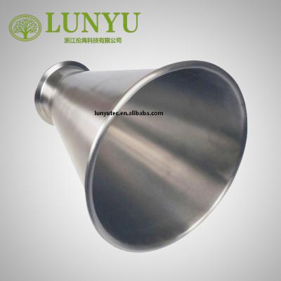 China food & Tri Flange Beverage Plant Conical Grist Hopper Stainless Steel For Brew Tank for sale