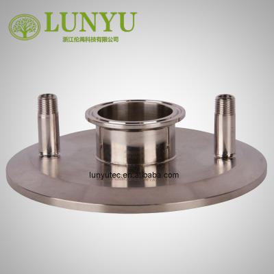 China Stainless Steel Tri Clamp Universal Bezel And Lids Stainless Steel Sanitary Puller Parts for sale