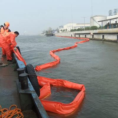 China Geotextil flotante impermeable del auge de la turbiedad de la cortina del légamo en venta