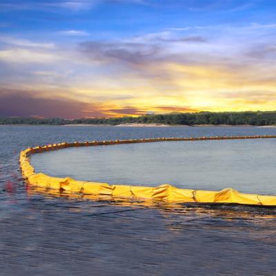 China Het op zwaar werk berekende Waterdichte Gordijn van het Sediment Drijvende Slib voor Morserijcontrole Te koop