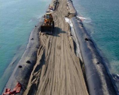 Κίνα Εκβαθυμένες Geotextile τσάντες φίλτρων ιζημάτων τσαντών Geotube απομακρύνοντας το νερό προς πώληση