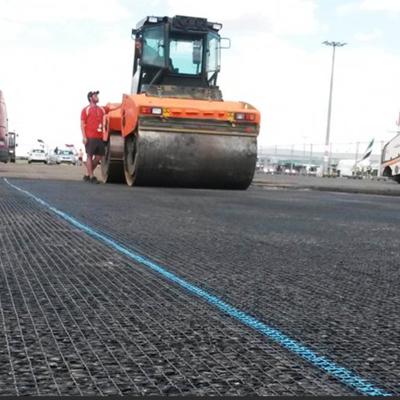 Cina Geogrid in fibra di vetro con rivestimento bituminoso in fibra di vetro in vendita