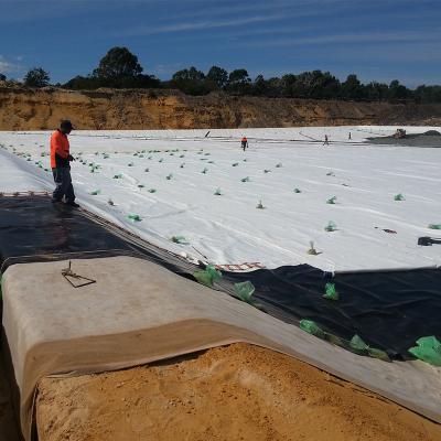 China Wasserdichte Decke Bentonit Verbundstoff Wasserdichte Geosynthetik Ton Liner zu verkaufen