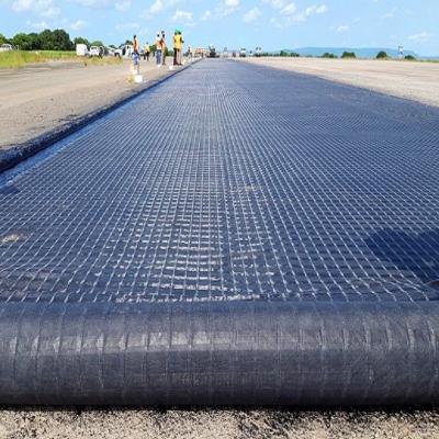 China Geogrid CE Glasfaser Geogrid Auffahrt Asphalt zu verkaufen