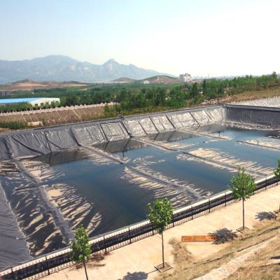 China Material 100% virgem ASTM Standard GM13 HDPE Geomembrane Liner 0.3mm 0.5mm 1.0mm 1.5mm 2.0mm Para aterro sanitário / lago de camarão à venda