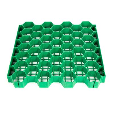 Chine Réseau de stabilisateur d'herbe en plastique HDPE pour un parking, toit extérieur, pavé perméable pour jardin, entrelacement à vendre