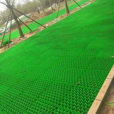 China Grass Paver Mat Plastic Grass Grid Lawn Gravel Paving Grid Driveway Gridding for Gravel Grass Grid for sale