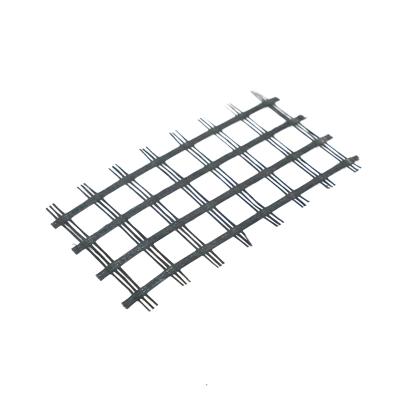 China Geogrid Soil Reinforcement Fiberglass Uniaxial Geogrid for Retaining Wallt for sale