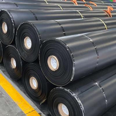 China 0.75mm 1mm anti-Seepage Leakproof Glatte HDPE Geomembran Teich Liner für Abfallentsorgung zu verkaufen