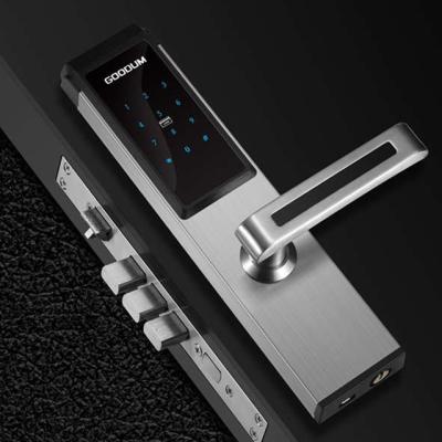 Китай Goodum Electronic Rfid Card Password Smart Door Lock GT016 For Hotel продается