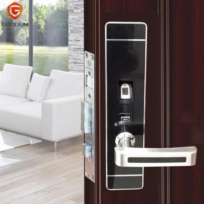 China Goodum new digital smart finger print password security door lock wholesale factory selling for sale